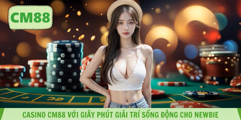 Casino CM88 với giây phút giải trí sống động cho newbie
