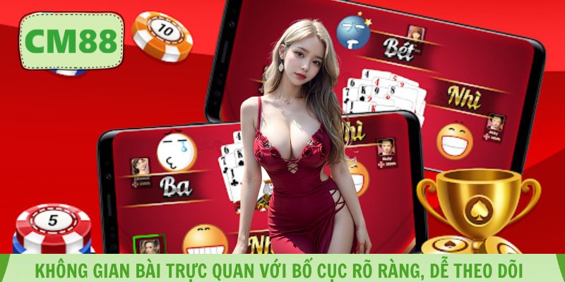 Không gian bài trực quan với bố cục rõ ràng, dễ theo dõi