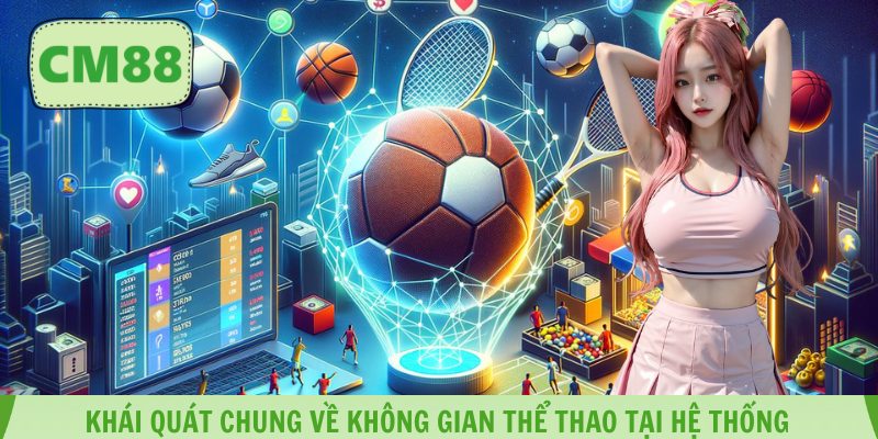 Khái quát chung về không gian thể thao tại hệ thống